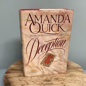 “2/$10” - Amanda Quick - Deception - Hardback Edition - NY Times Best Seller